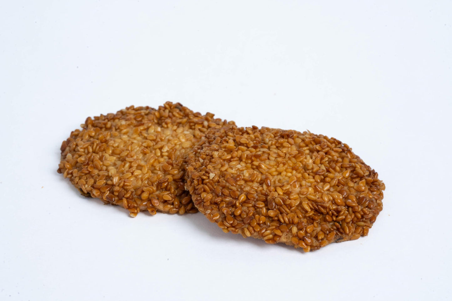 La Nostalgia Foods Barazek Sweets, Sesame seeds and pistachio Cookie, Halal, Jars, 350g (12.3oz) each jar.