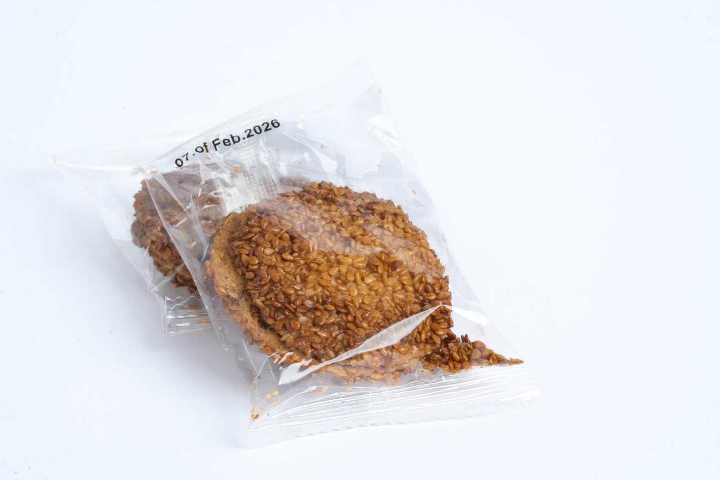 La Nostalgia Foods Barazek Sweets, Sesame seeds and pistachio Cookie, Halal, Jars, 350g (12.3oz) each jar.