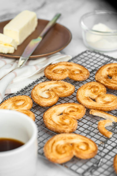 La Nostalgia Puff Pastry Palms, Light and Crunchy Spanish Palmiers, 5.82 oz