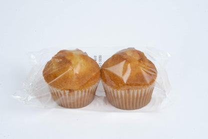 La Nostalgia Foods Magdalenas, 1 tuppers Halal. Spanish Style Fairy Cakes, 12.35 oz each Tupper, with 14 mini muffins,twin pack on each