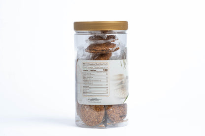 La Nostalgia Foods Barazek Sweets, Sesame seeds and pistachio Cookie, Halal, Jars, 350g (12.3oz) each jar.